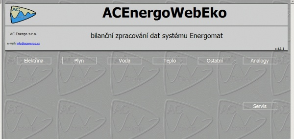 ACEnergoWebEko verze 5.0.2