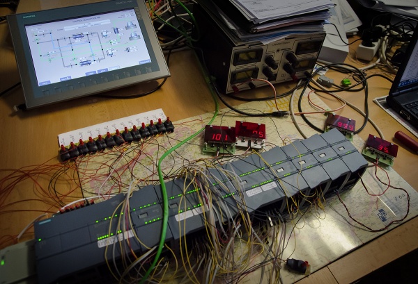 Praní vzduchu od brómu ve f. Farmak 